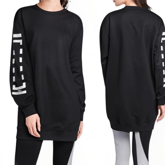 Nwt Luxury Black Wolford Sweater dress Sz 4 Like Small - Picture 4 of 16